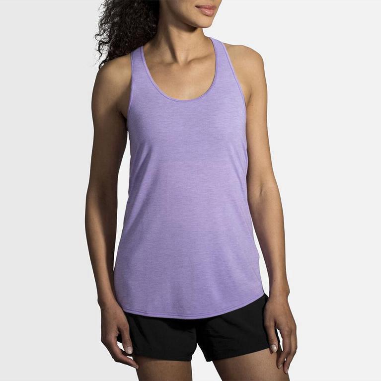 Brooks Distance - Camiseta Sin Mangas Mujer - Moradas (HQIM-02549)